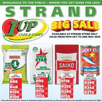 1UP Cash & Carry catalogue  - 19/10/2023 - 02/11/2023.