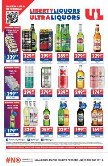 Liberty Liquors catalogue  - 17/10/2023 - 31/10/2023.