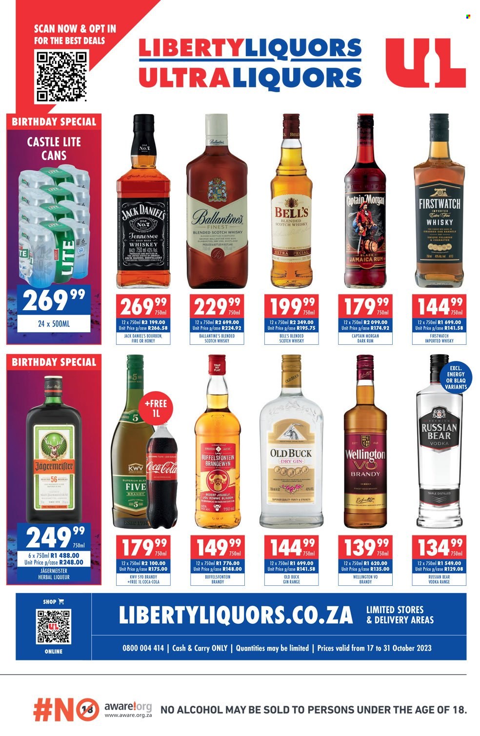 Liberty Liquors specials - 17/10/2023 - 31/10/2023. Page 4