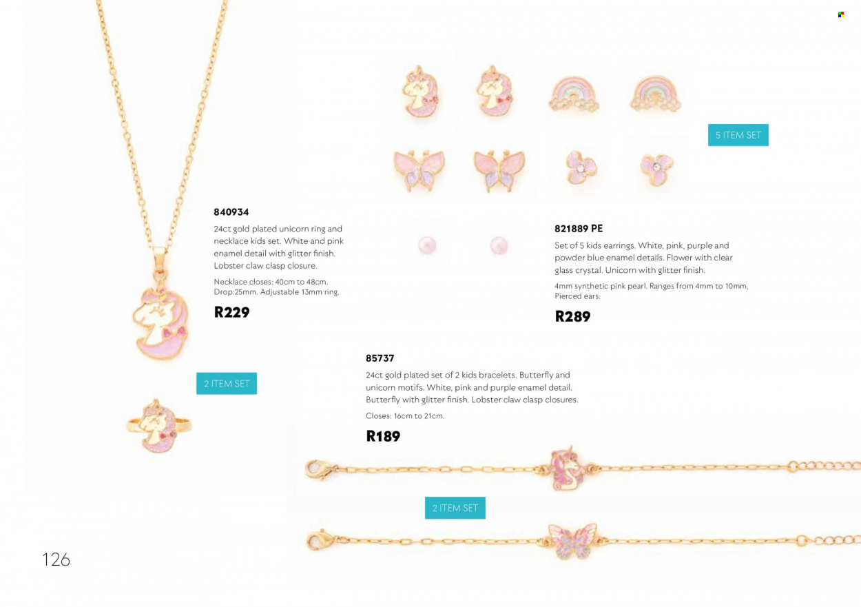 Honey specials. Page 128