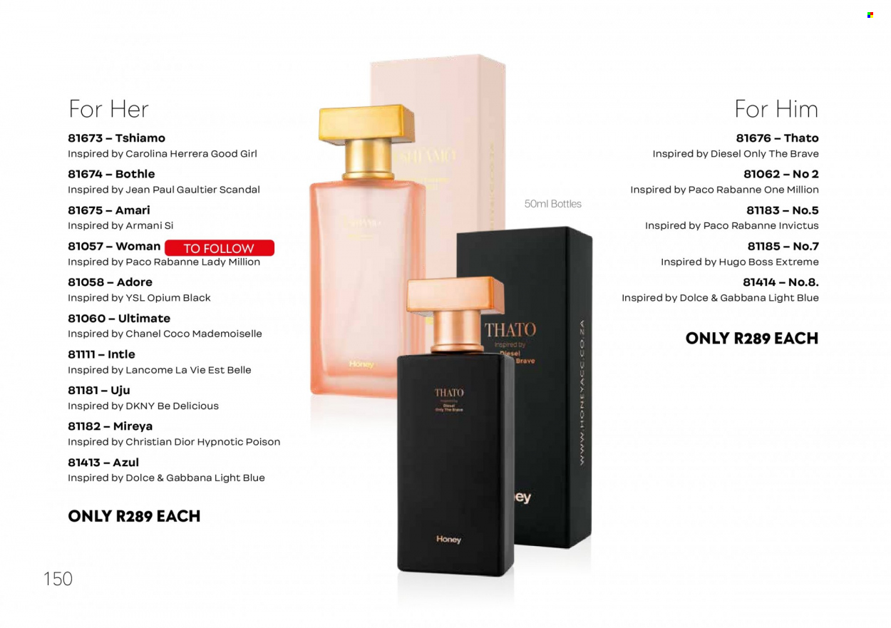 Honey specials. Page 152