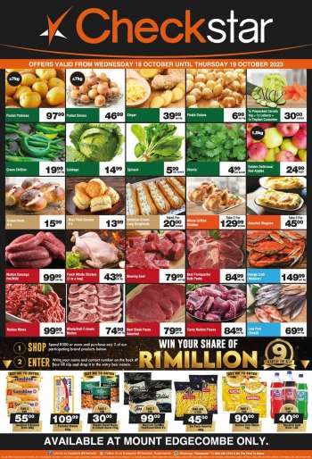 Checkstar catalogue  - 18/10/2023 - 19/10/2023.