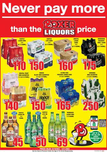 Boxer catalogue  - 23/10/2023 - 12/11/2023.