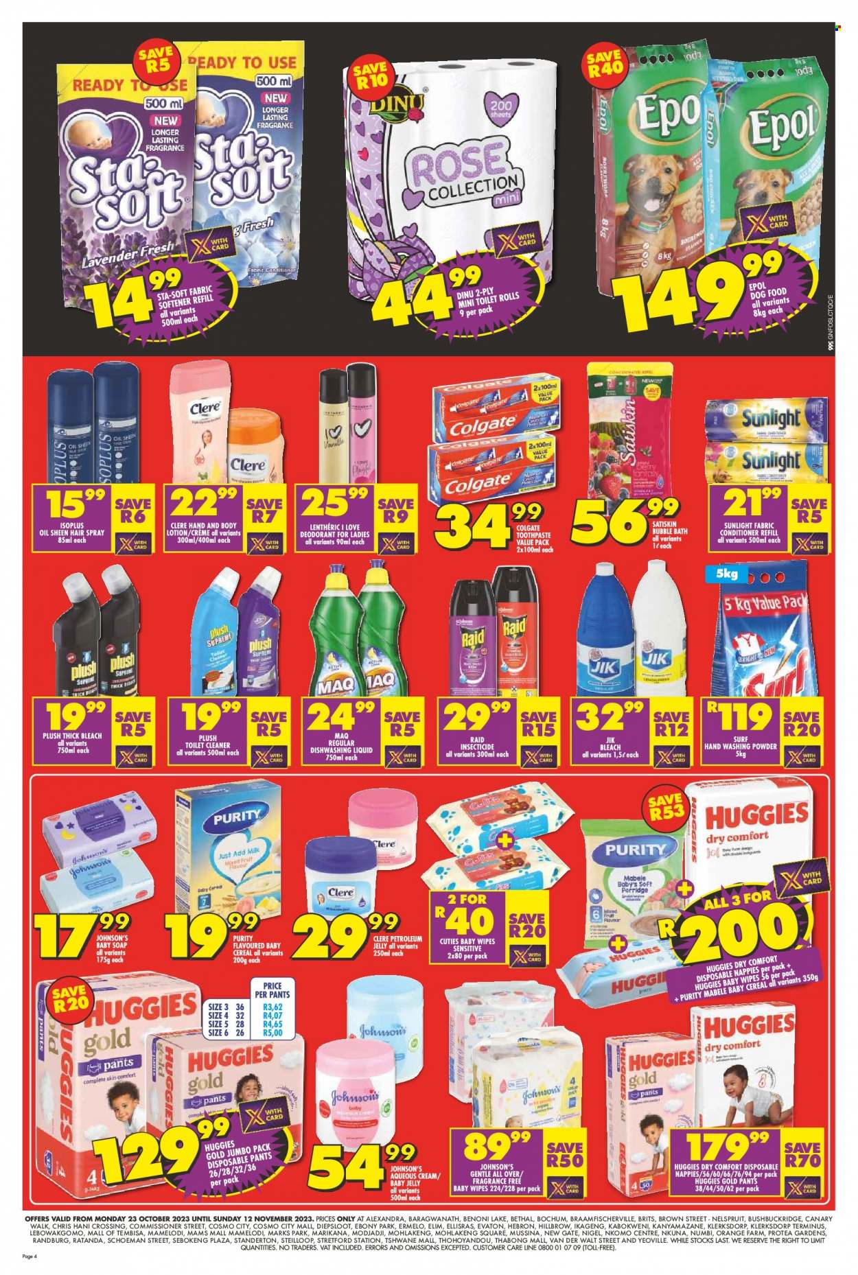 Shoprite specials - 23/10/2023 - 12/11/2023. Page 4