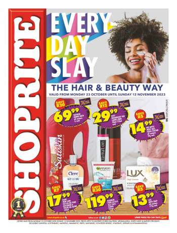 Shoprite catalogue  - 23/10/2023 - 12/11/2023.