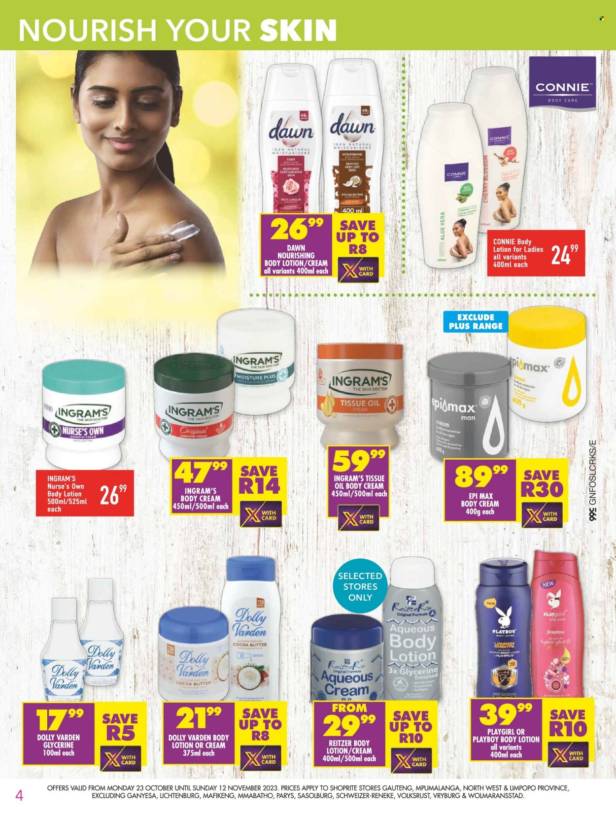 Shoprite specials - 23/10/2023 - 12/11/2023. Page 4