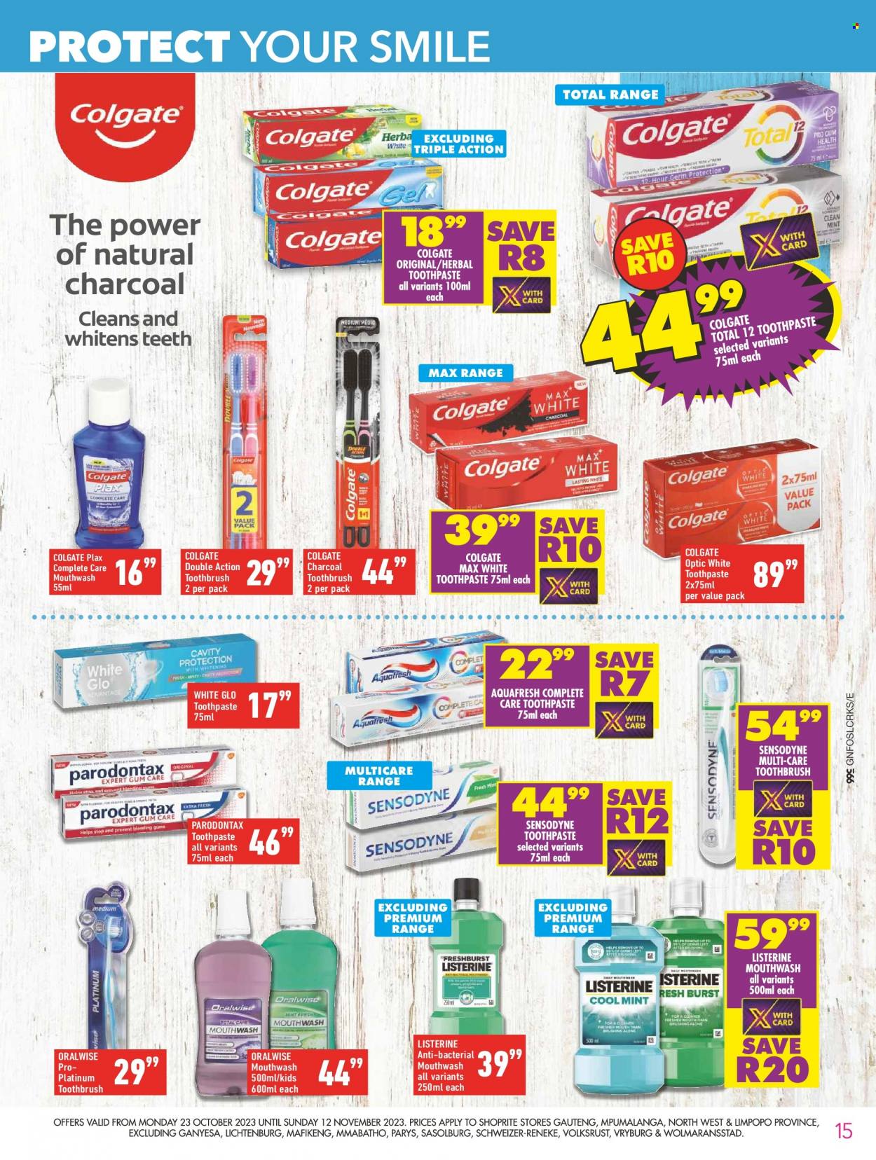 Shoprite specials - 23/10/2023 - 12/11/2023. Page 15