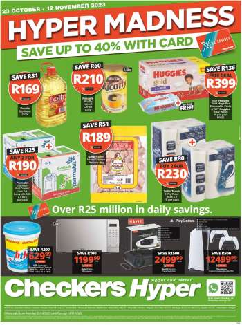 Checkers catalogue  - 23/10/2023 - 12/11/2023.