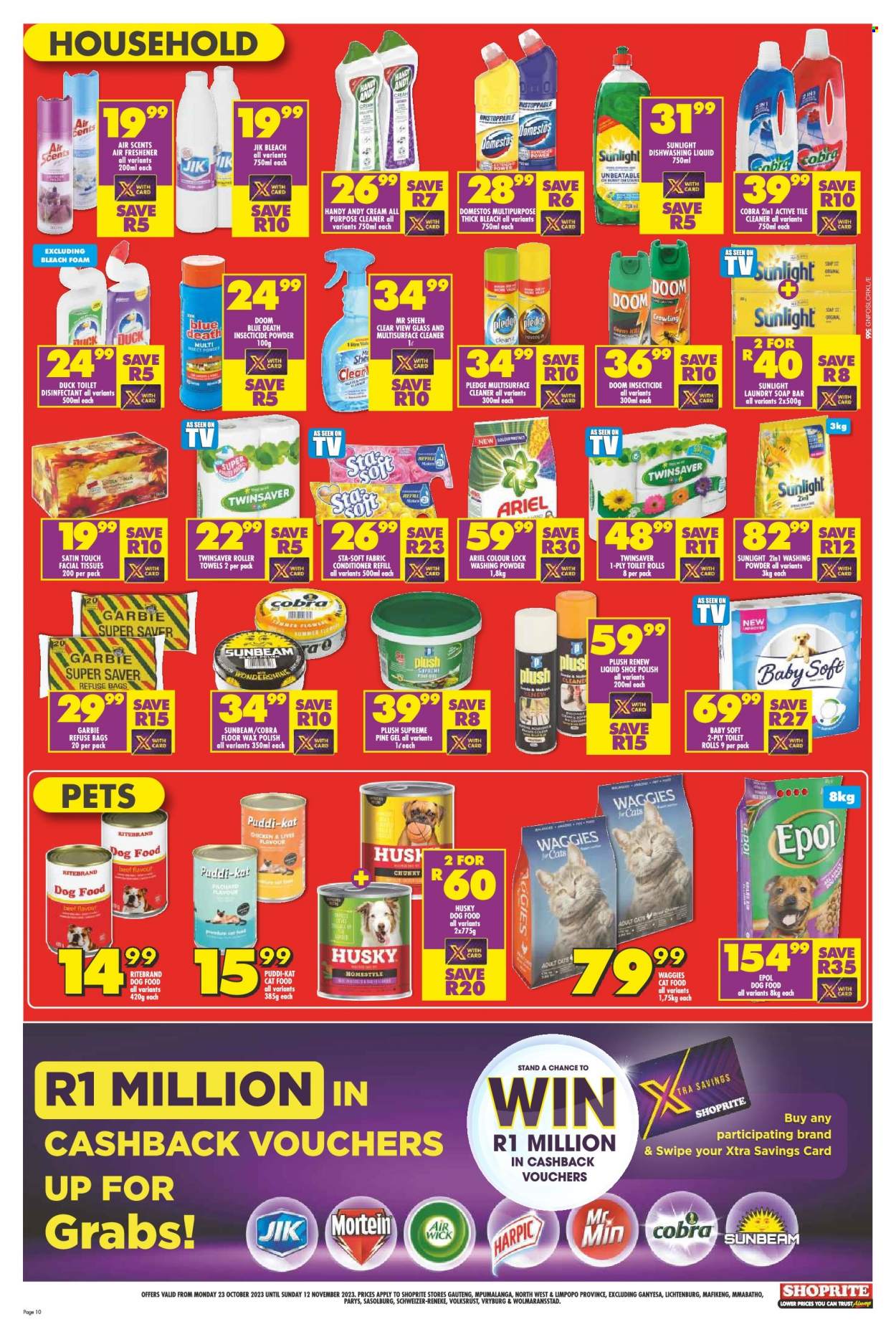 Shoprite specials - 23/10/2023 - 12/11/2023. Page 10