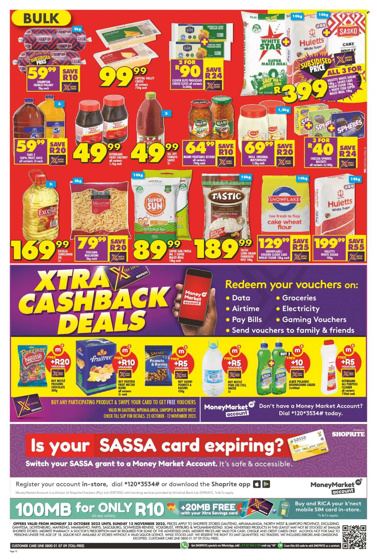 Shoprite specials - 23/10/2023 - 12/11/2023. Page 12