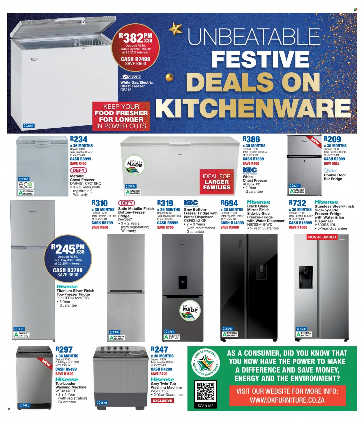 OK Furniture specials - 23/10/2023 - 05/11/2023. Page 2