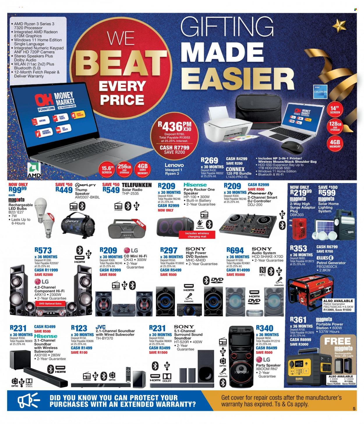 OK Furniture specials - 23/10/2023 - 05/11/2023. Page 5