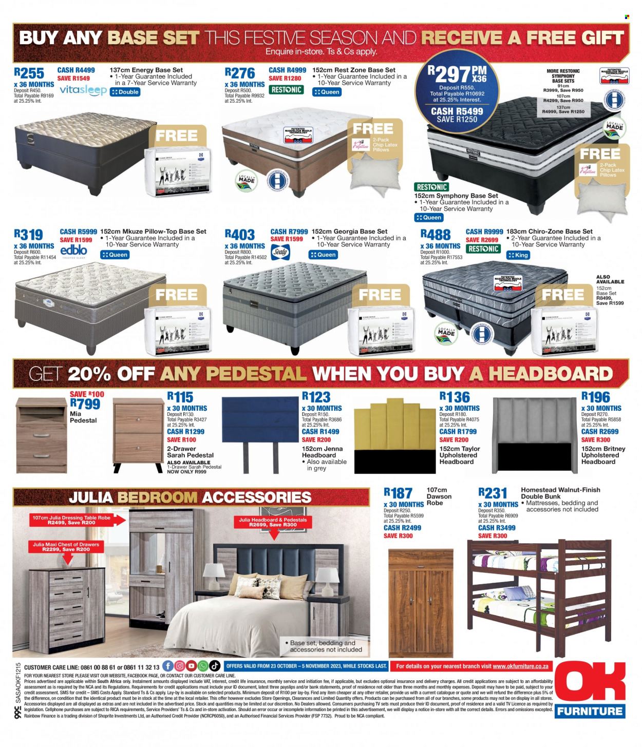 OK Furniture specials - 23/10/2023 - 05/11/2023. Page 8