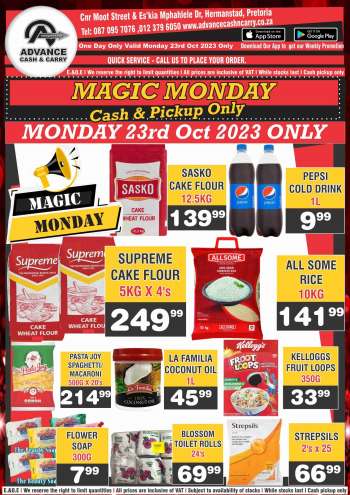 Advance Cash & Carry catalogue  - 23/10/2023 - 23/10/2023.
