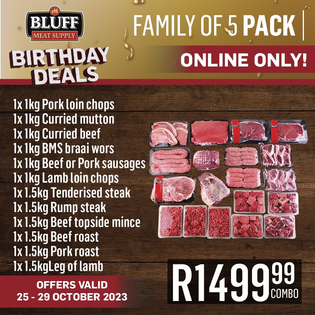 Bluff Meat Supply specials - 25/10/2023 - 29/10/2023. Page 8