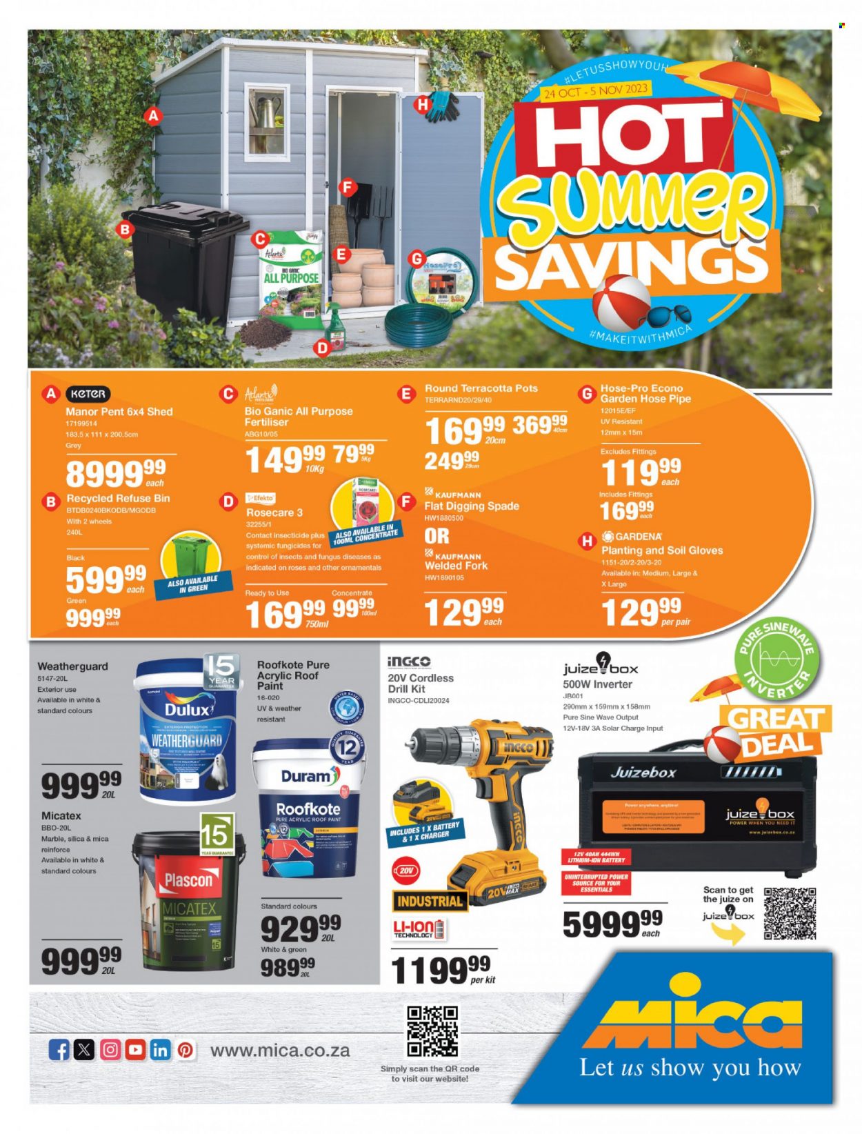 Mica specials - 24/10/2023 - 05/11/2023. Page 1