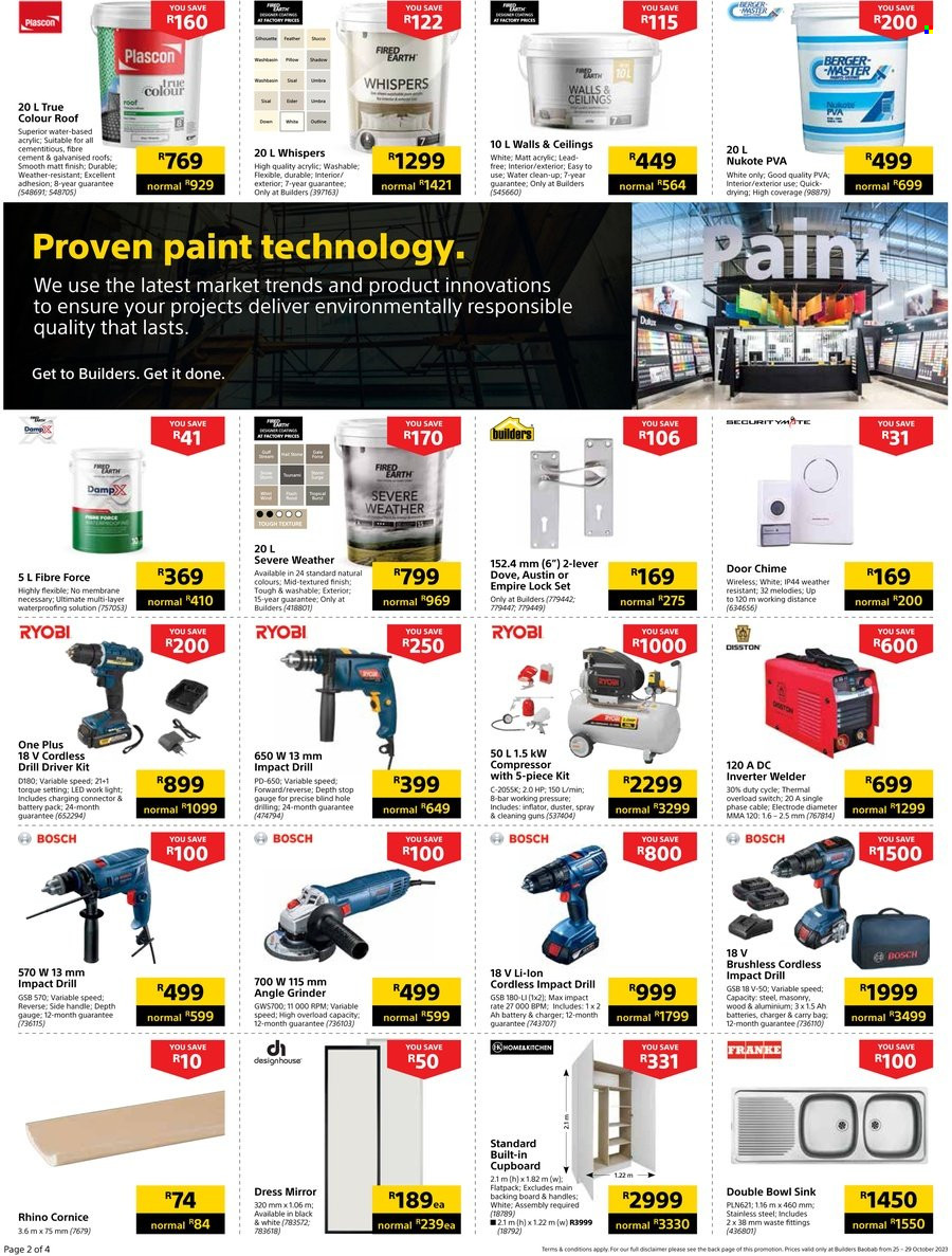 Builders specials - 25/10/2023 - 29/10/2023. Page 2