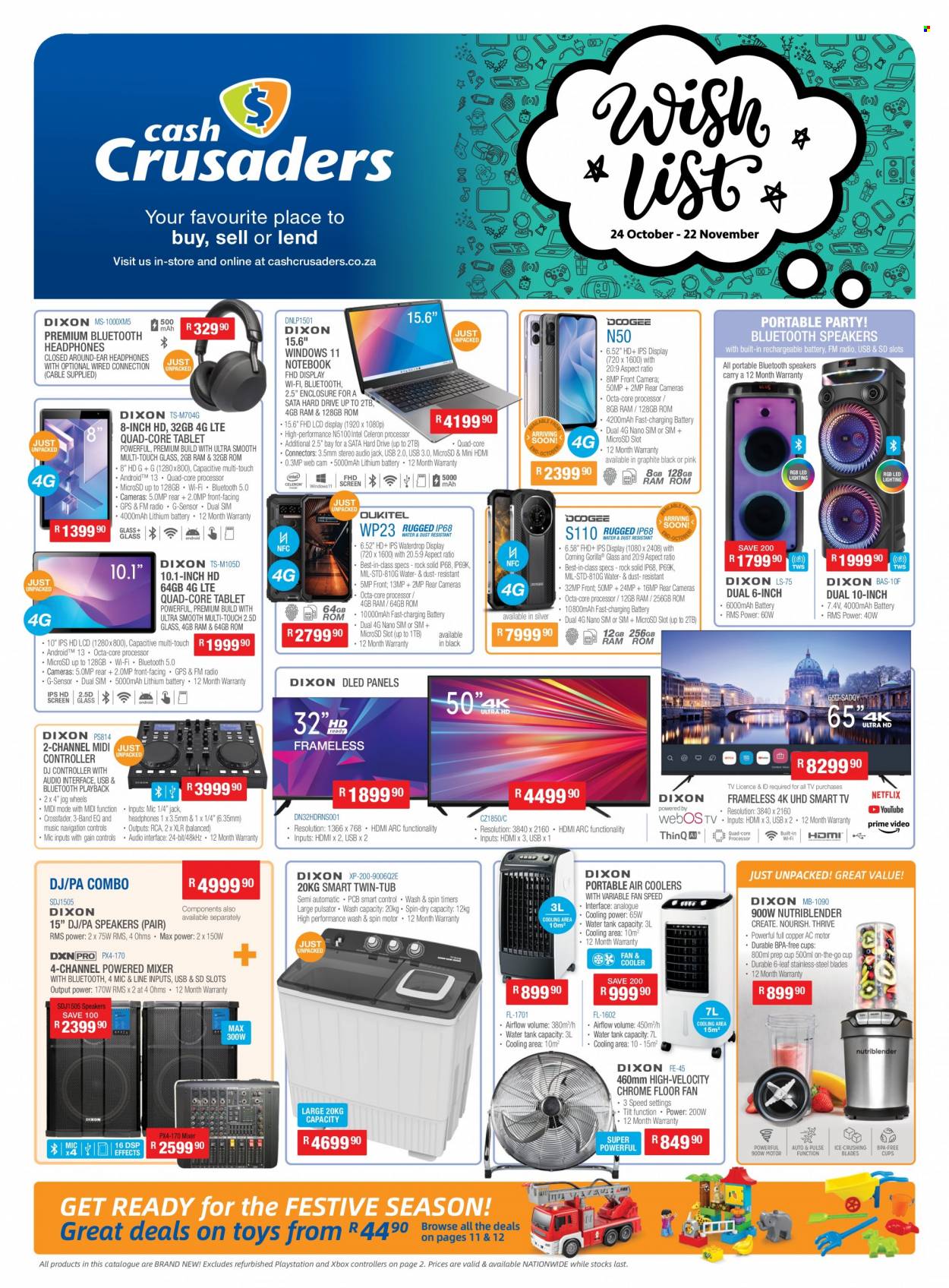 Cash Crusaders specials - 24/10/2023 - 22/11/2023. Page 1