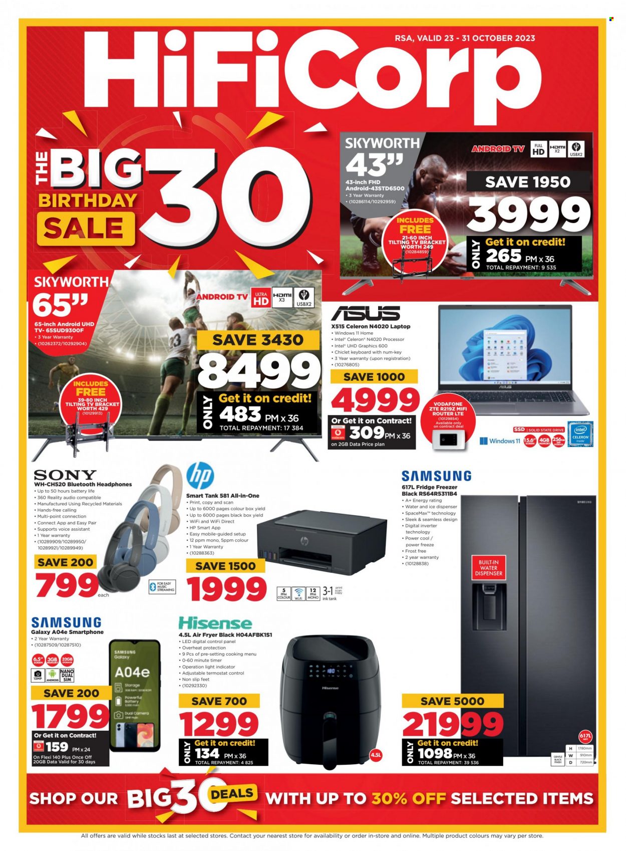 HiFi Corp specials - 23/10/2023 - 31/10/2023. Page 1