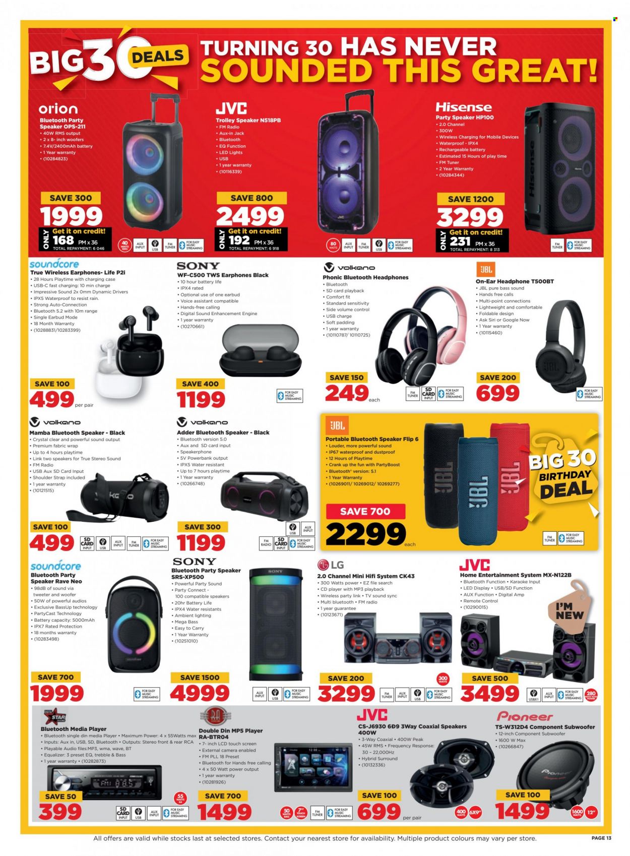 HiFi Corp specials - 23/10/2023 - 31/10/2023. Page 13
