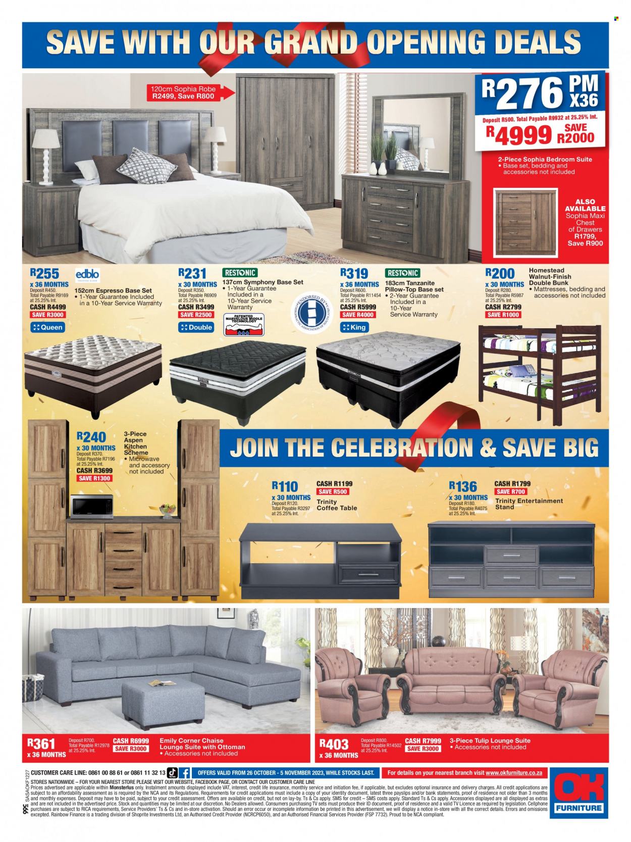 OK Furniture specials - 26/10/2023 - 05/11/2023. Page 4