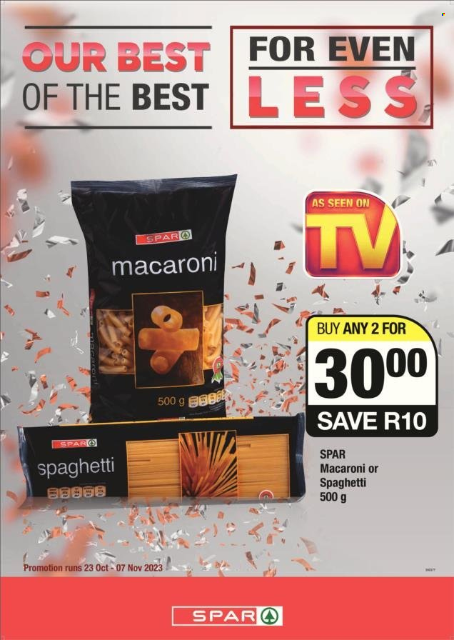 SPAR specials - 23/10/2023 - 07/11/2023. Page 7
