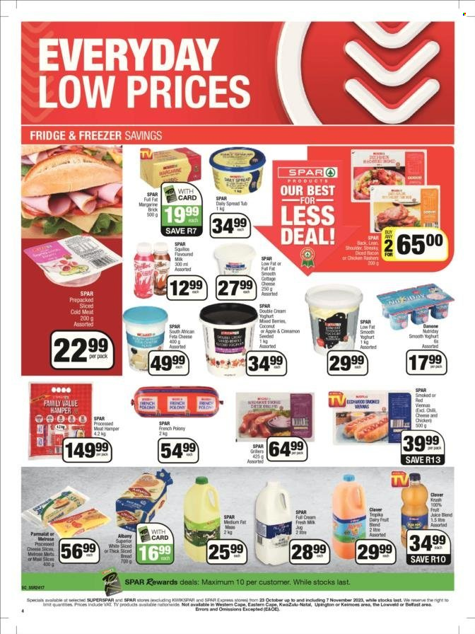 SPAR specials - 23/10/2023 - 07/11/2023. Page 4