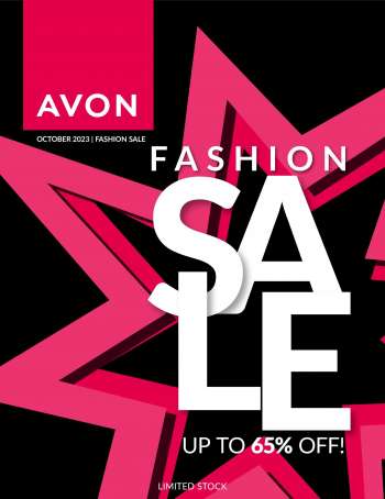 Avon catalogue  - 01/10/2023 - 31/10/2023.