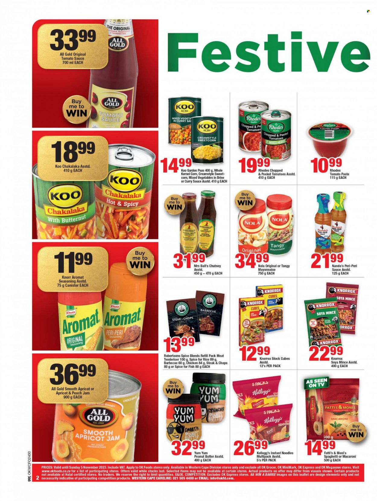 OK Foods specials - 25/10/2023 - 05/11/2023. Page 2