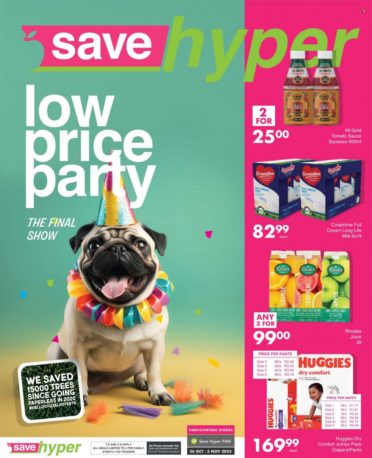 Save hyper specials - 26/10/2023 - 05/11/2023. Page 1