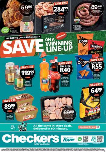 Checkers catalogue  - 26/10/2023 - 29/10/2023.