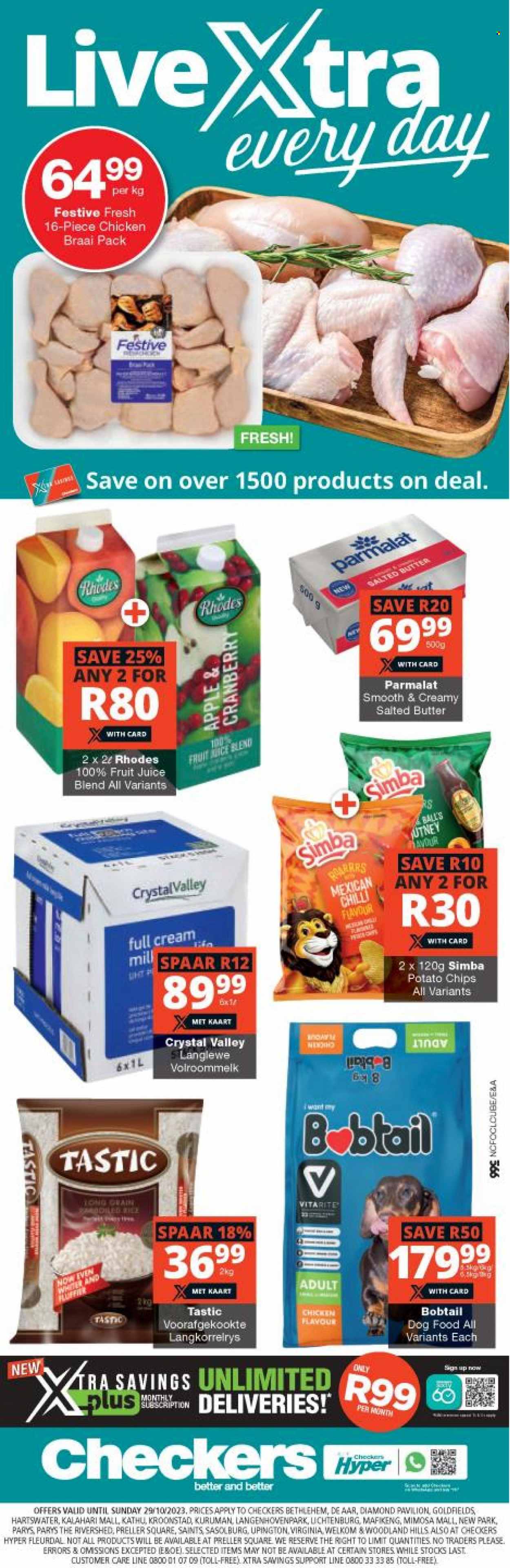 Checkers specials - 26/10/2023 - 29/10/2023. Page 1
