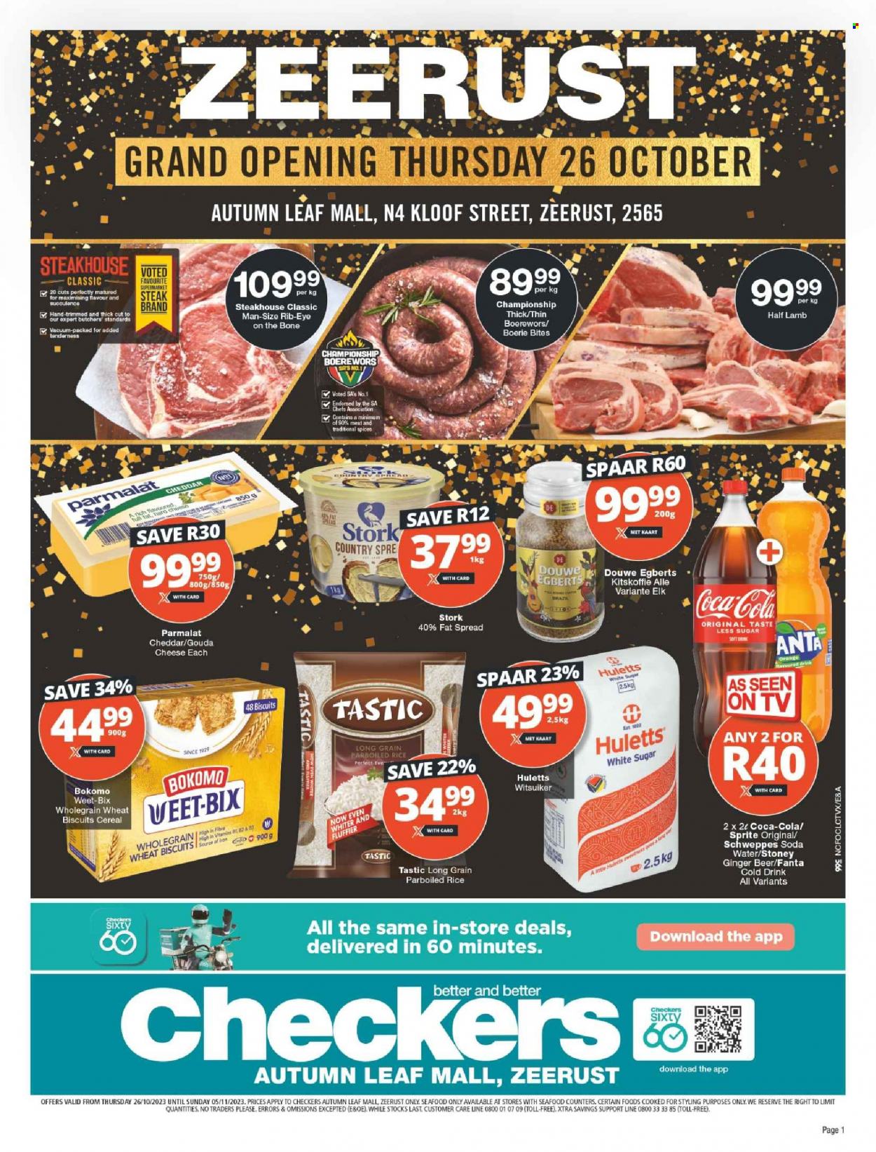 Checkers specials - 26/10/2023 - 05/11/2023. Page 1