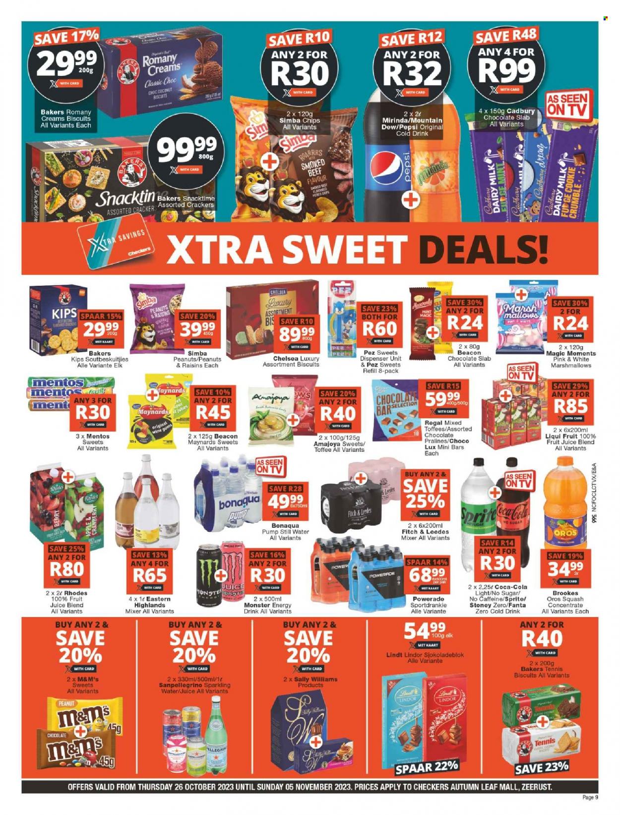 Checkers specials - 26/10/2023 - 05/11/2023. Page 9