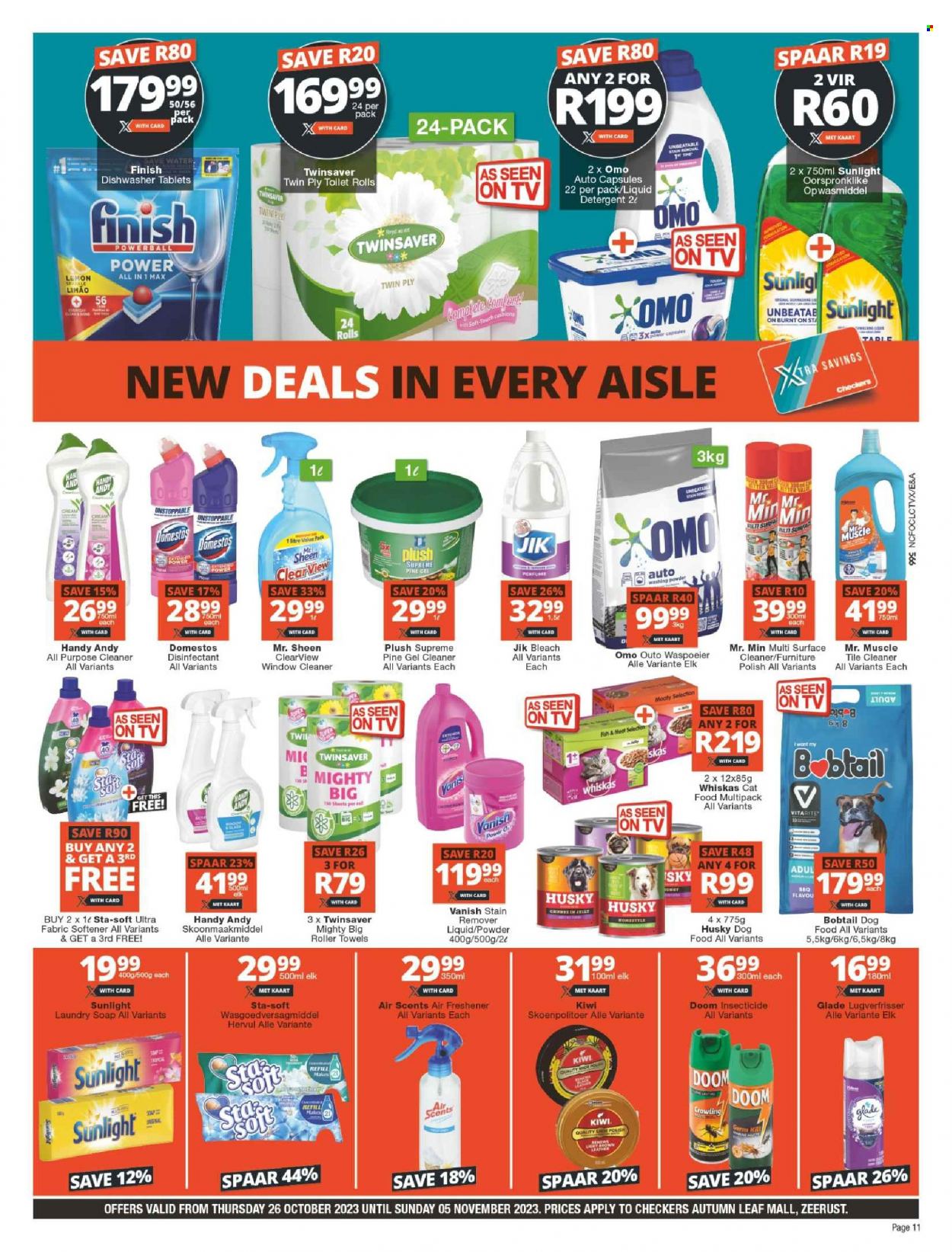 Checkers specials - 26/10/2023 - 05/11/2023. Page 11