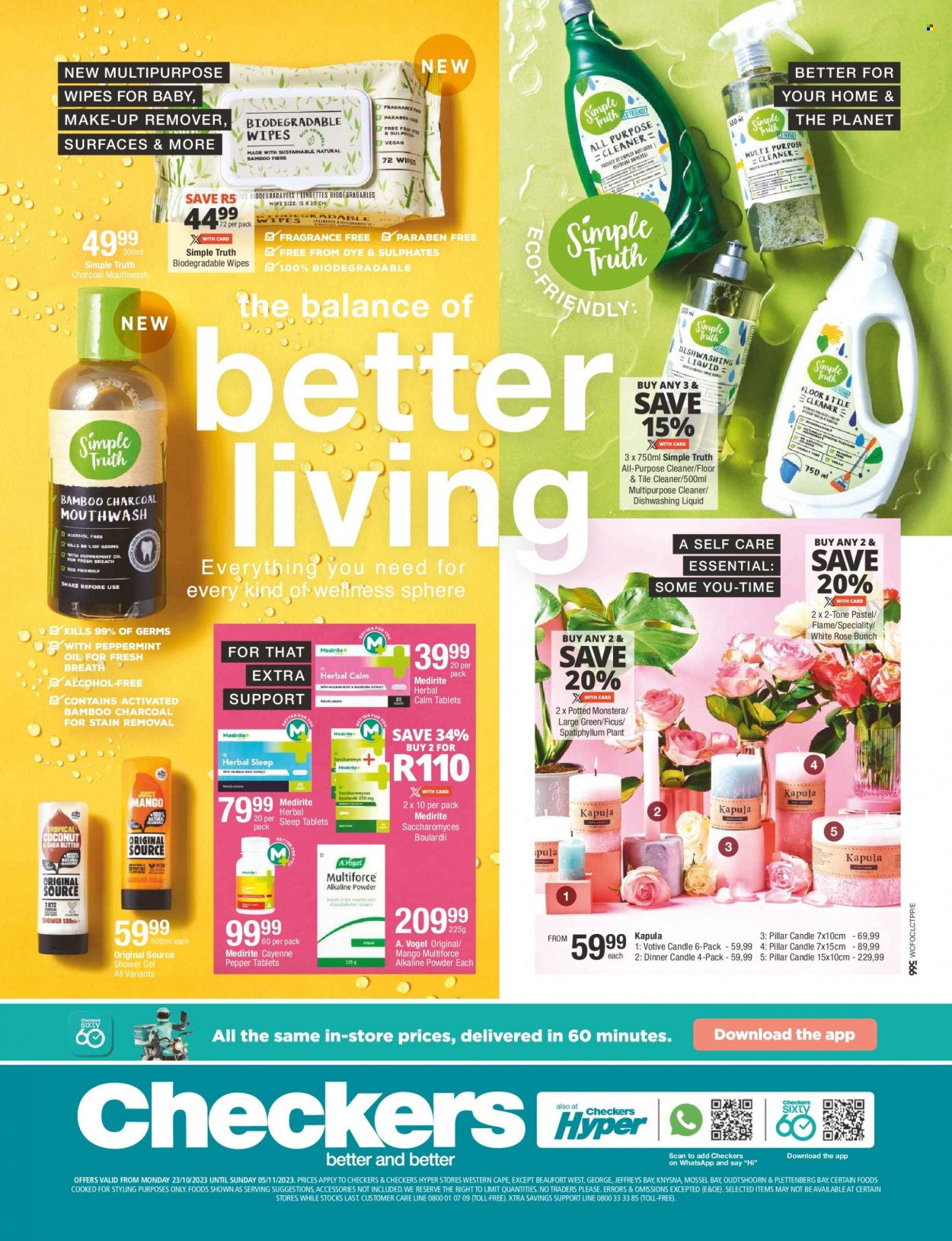 Checkers specials - 23/10/2023 - 05/11/2023. Page 8