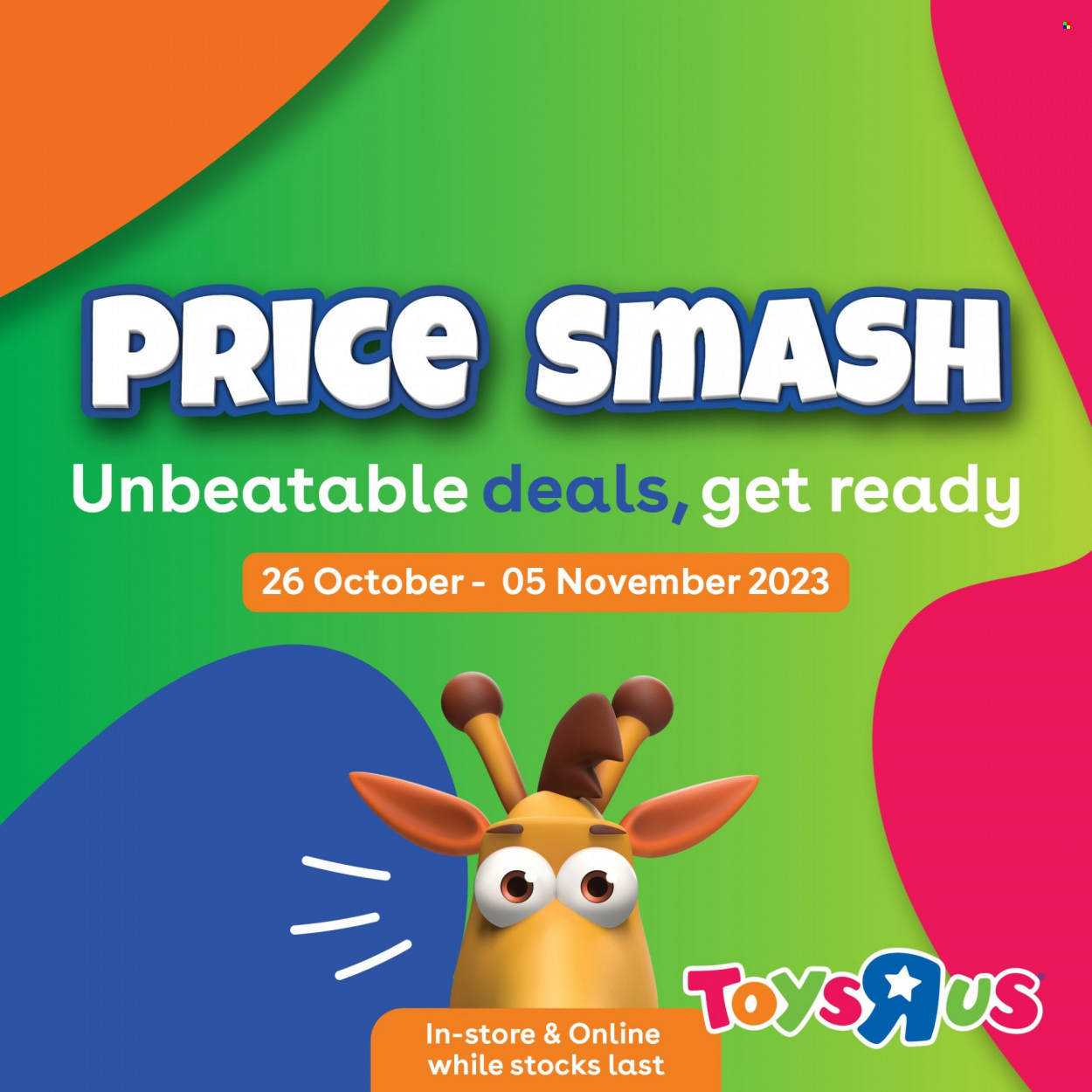 Toys R Us specials - 26/10/2023 - 05/11/2023. Page 1