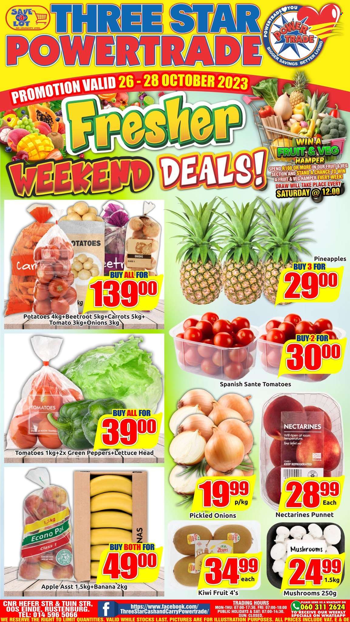 Three Star Cash and Carry specials - 26/10/2023 - 28/10/2023. Page 1