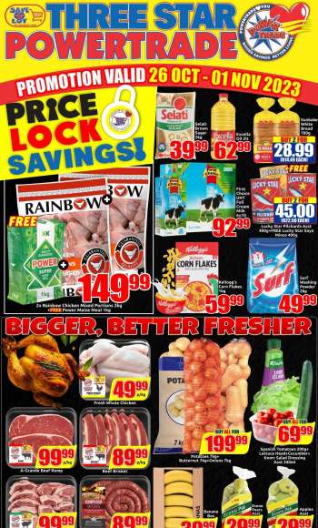 Three Star Cash and Carry catalogue  - 26/10/2023 - 01/11/2023.