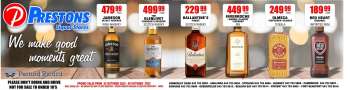 Prestons Liquor Stores catalogue  - 25/10/2023 - 26/10/2023.