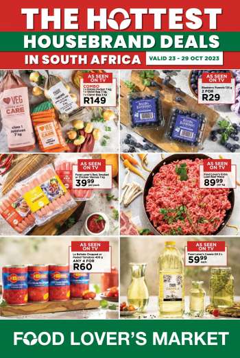 Food Lover's Market catalogue  - 23/10/2023 - 29/10/2023.
