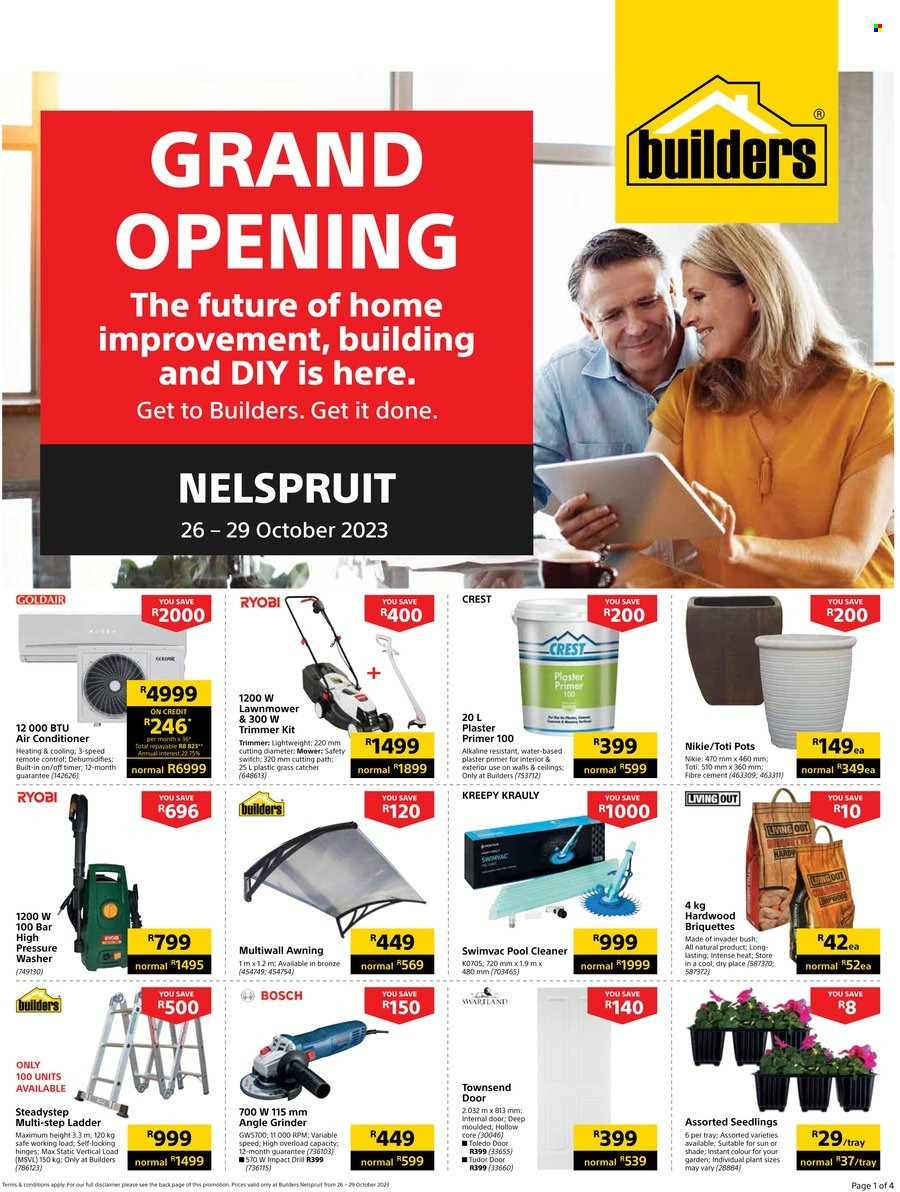 Builders specials - 26/10/2023 - 29/10/2023. Page 1
