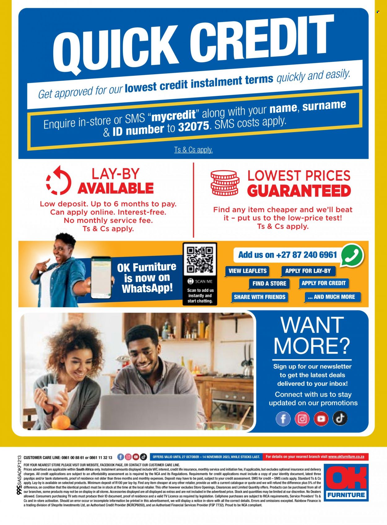 OK Furniture specials - 27/10/2023 - 14/11/2023. Page 8