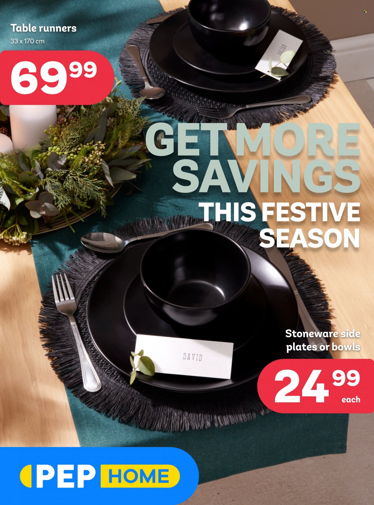 PEP HOME specials - 27/10/2023 - 25/12/2023. Page 1
