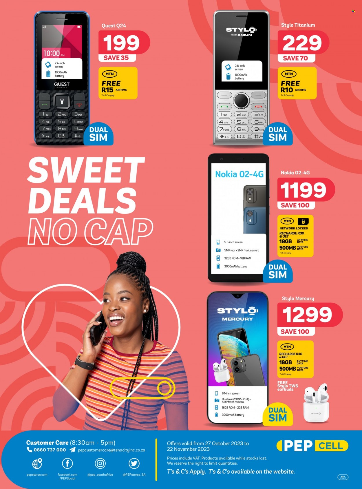 PEP CELL specials - 27/10/2023 - 22/11/2023. Page 8