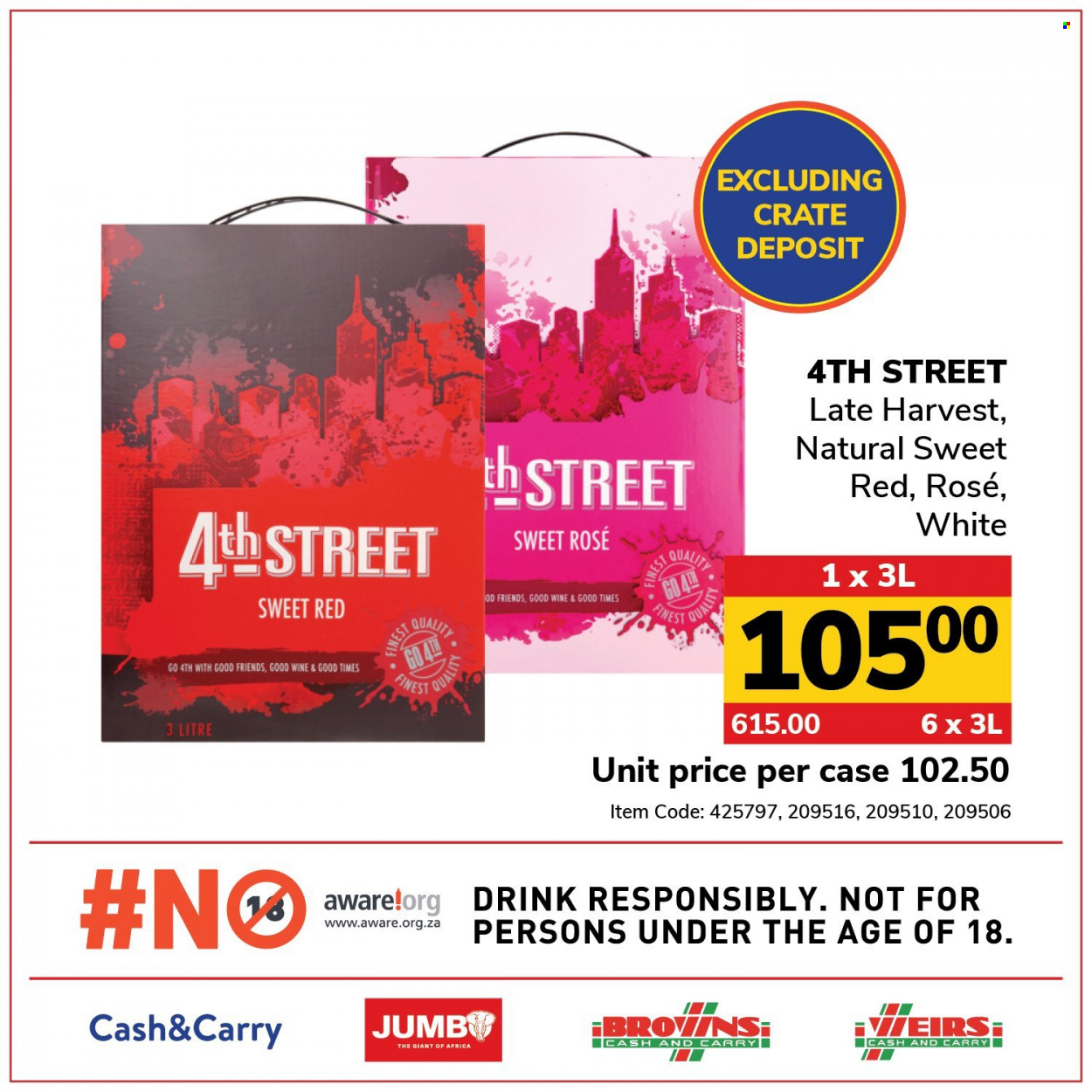 Jumbo Cash & Carry specials. Page 4
