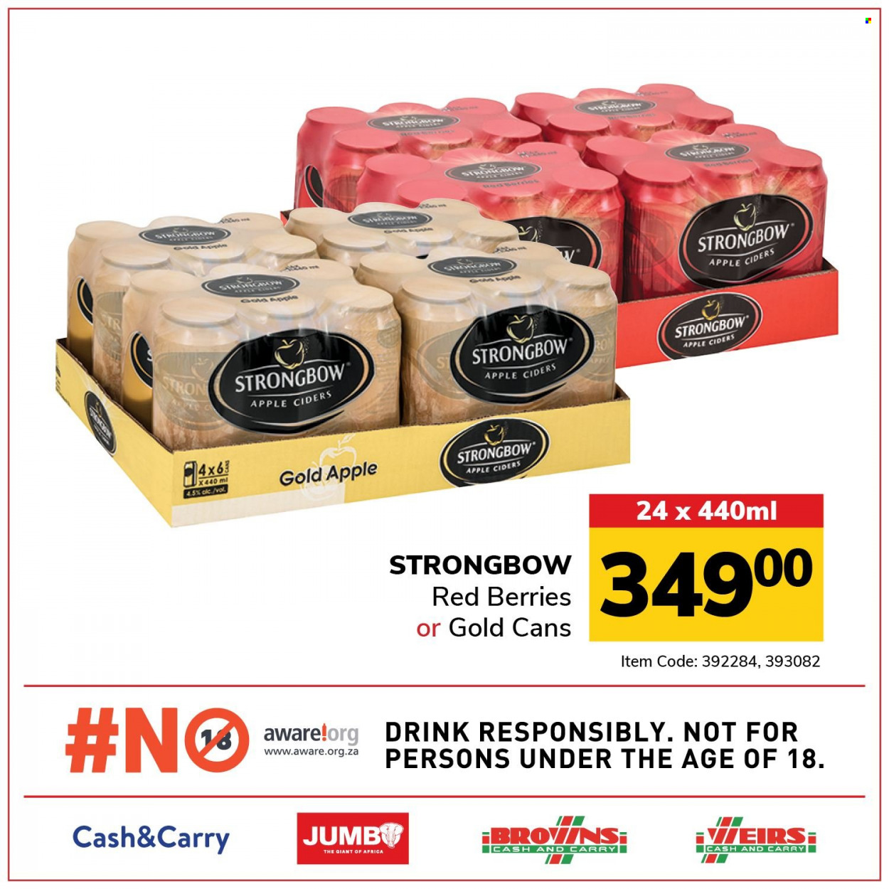 Jumbo Cash & Carry specials. Page 10