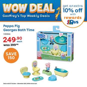 Toys R Us catalogue  - 27/10/2023 - 02/11/2023.