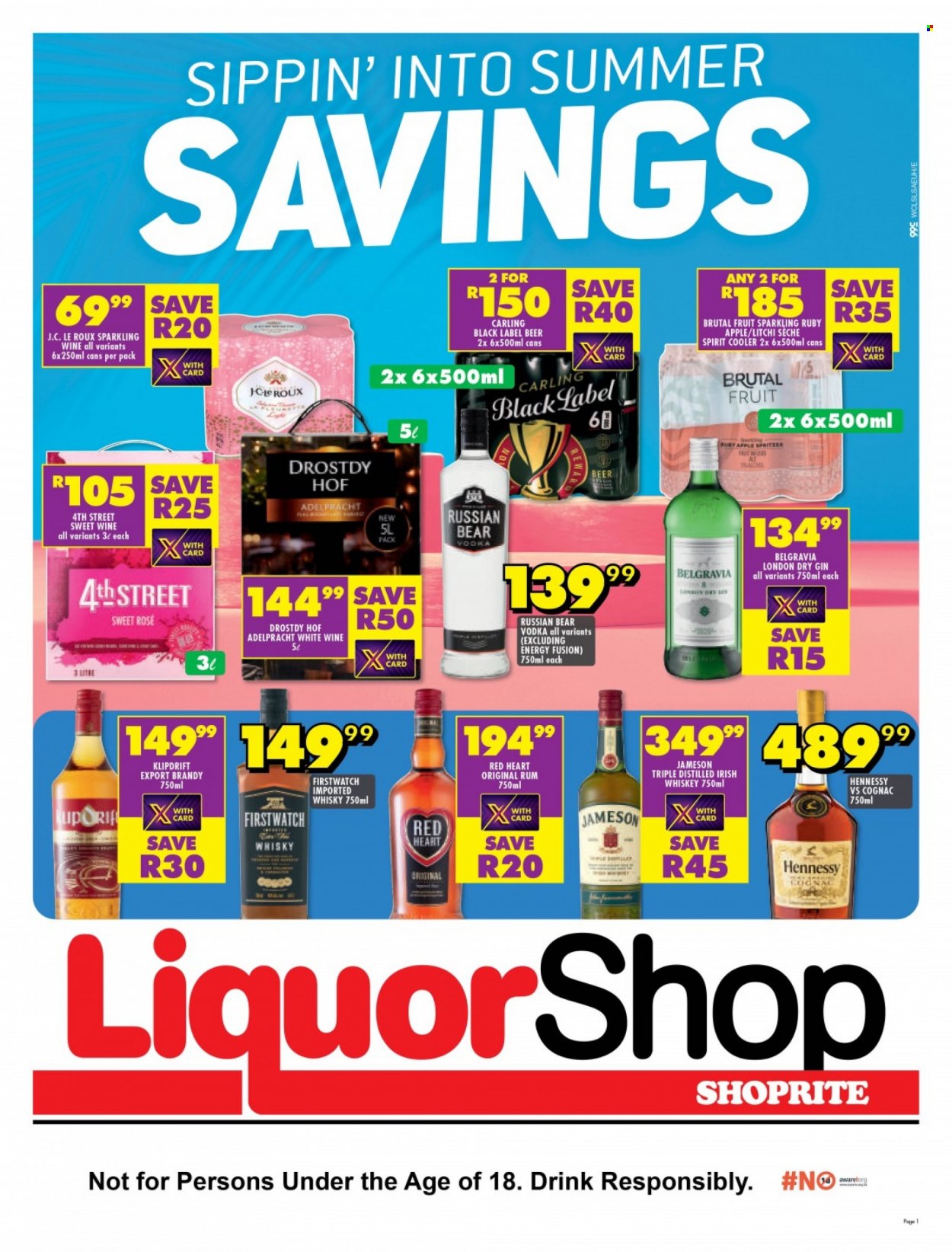 Shoprite specials - 24/10/2023 - 08/11/2023. Page 1