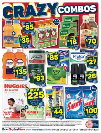 Pick n Pay QualiSave catalogue  - 23/10/2023 - 12/11/2023.
